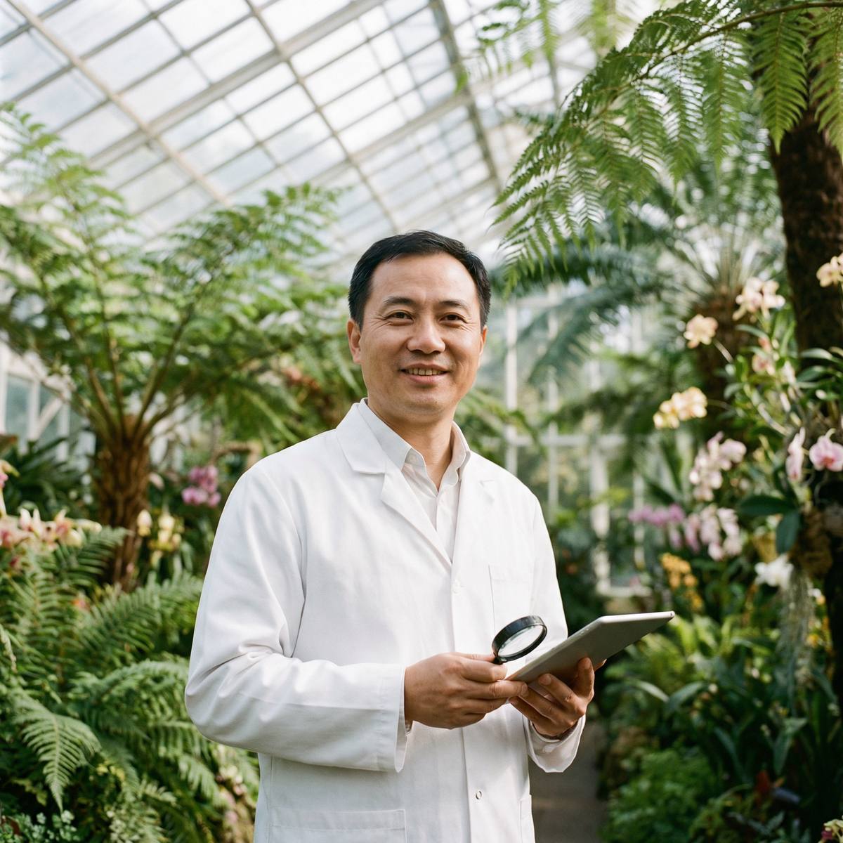 蜜桃传媒植物专家李建国